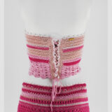 Dos Shorty Robinson & Top Eden Crochet framboise