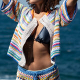 Short Robinson & Gilet Prado Crochet fait main - alvana Swimwear