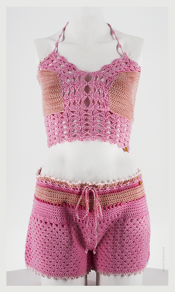 Top Eden & Shorty Robinson Crochet rose.