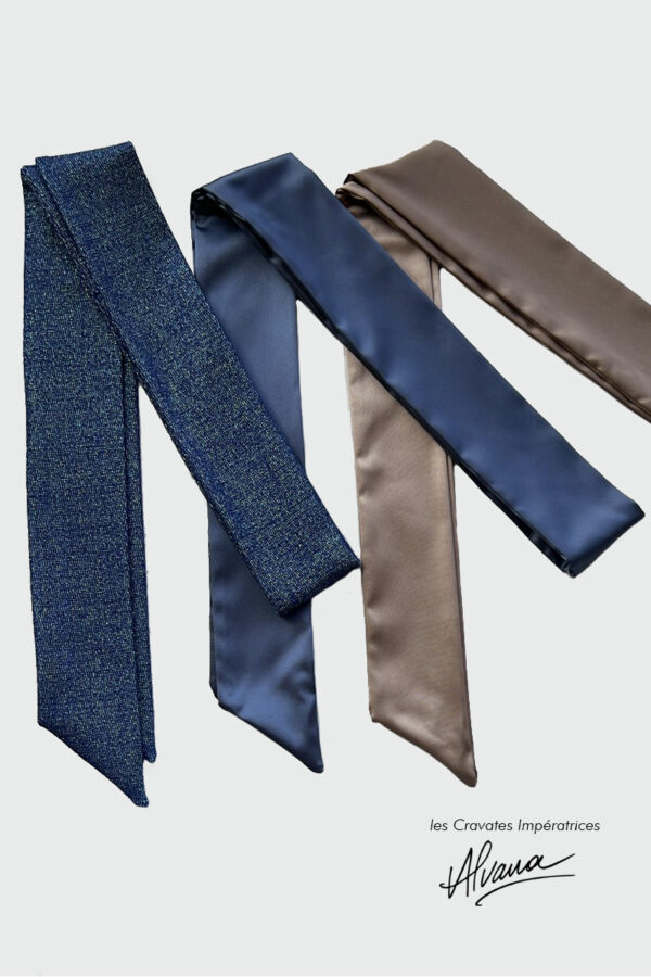 Cravates Impératrices Satin & Lurex Alvana Swimwear
