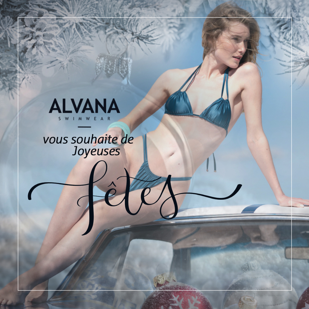 Fêtes scintillantes avec nos créations Alvana