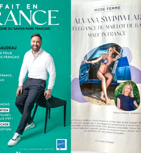 Alvana Swimwear, un article dans le Magazine Fait en France Mag